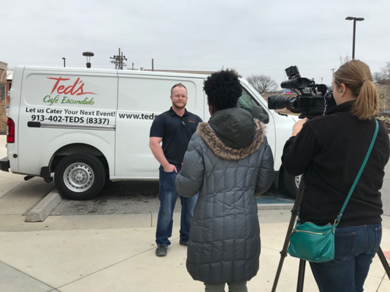 PR Media Attention - Ted’s Lunch for Students 