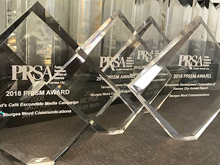 Sturges Word Communications Wins Four PRISM